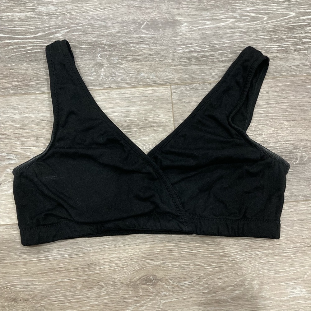Motherhood Maternity Nursing Bra Medium New Black Sleeping Bra